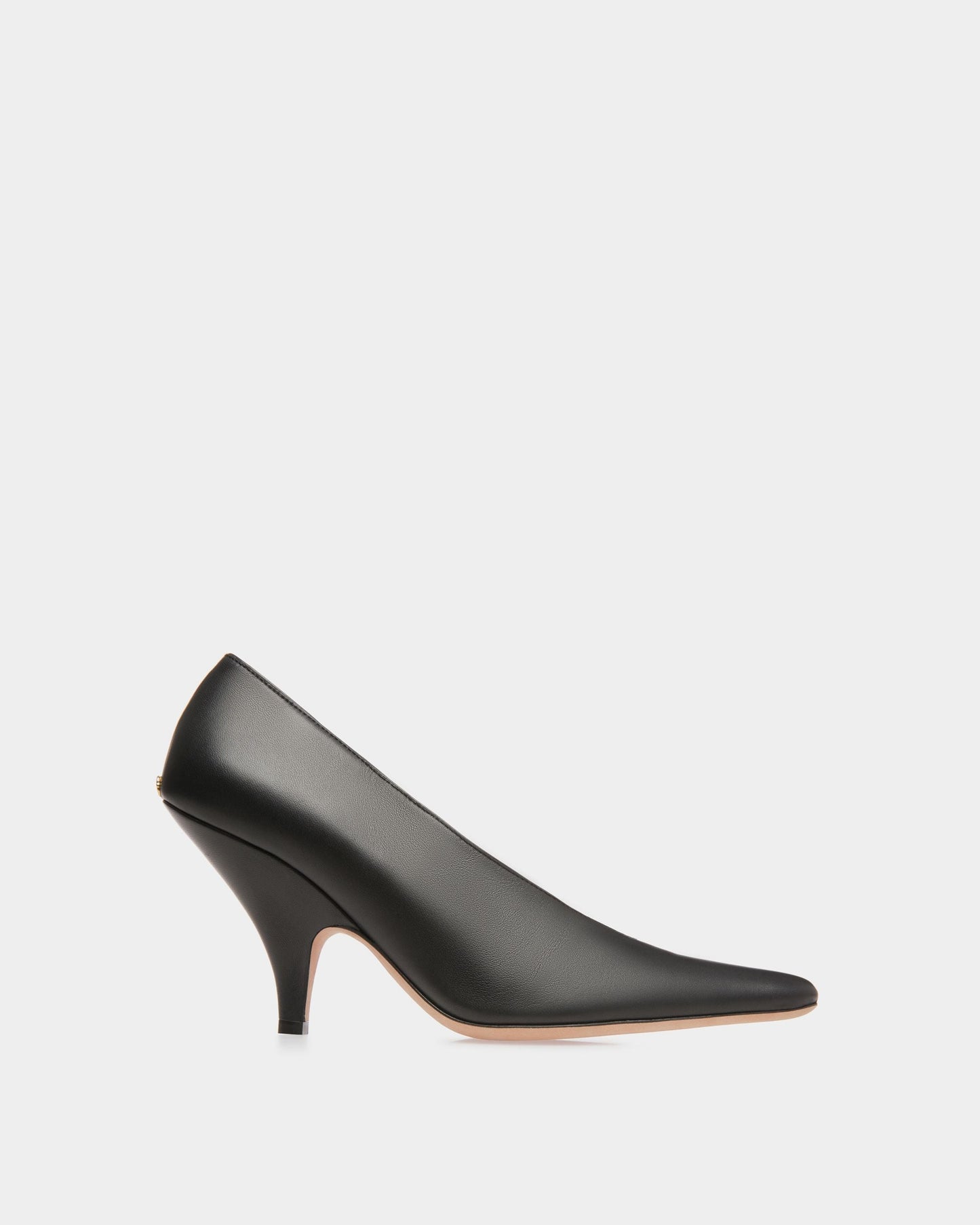Kata | Women's Pumps | Black Leather | Bally | Still Life Side