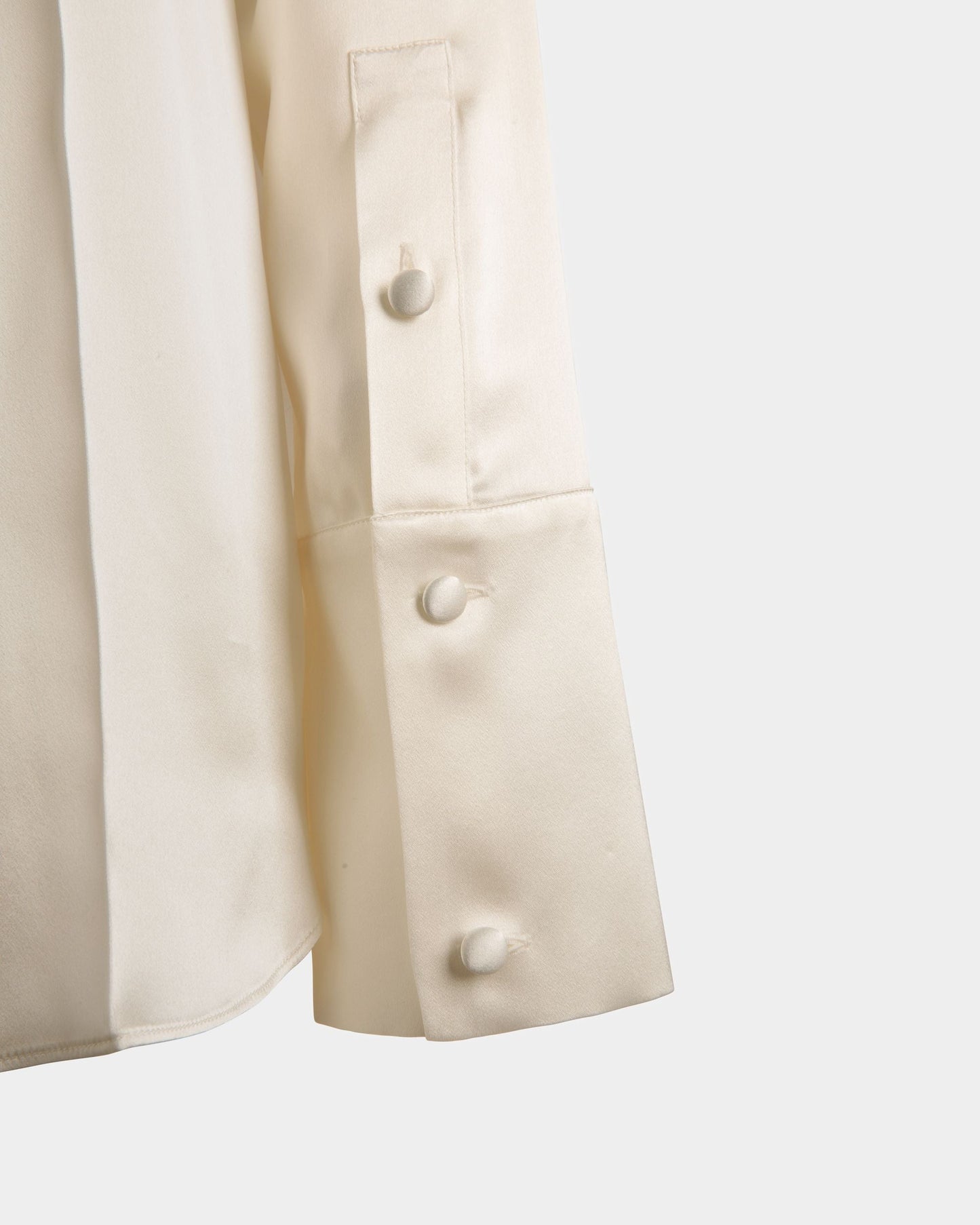 Silk Shirt In White