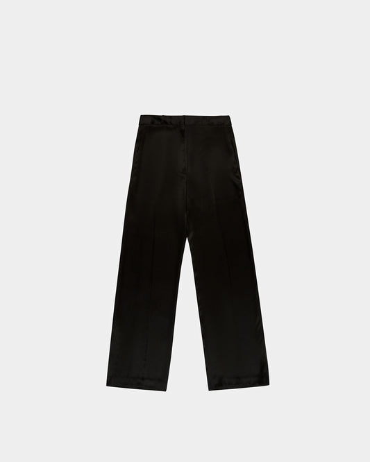 Silk Pants In Black