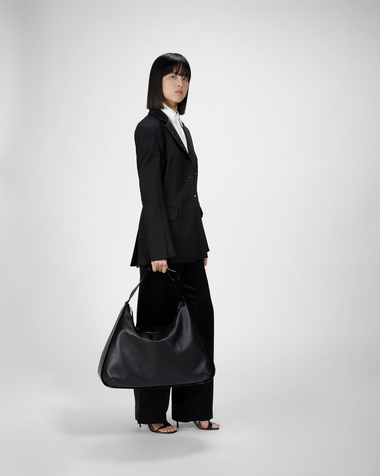 Silk Pants In Black