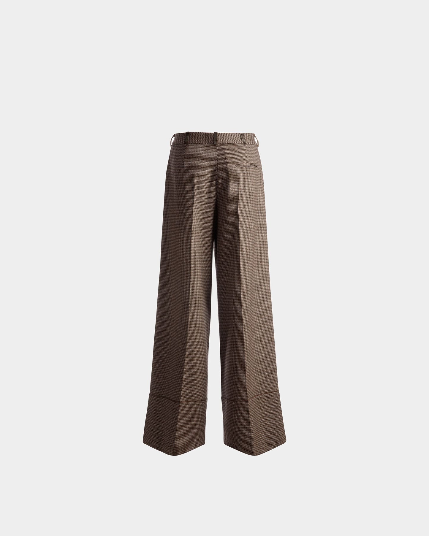 Dogtooth shirt | Women's Shirt | Desert Wool | Bally | Still Life Back